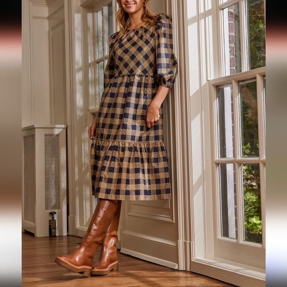 NWT Summersalt The Tiered Midi Dress - Picture 1 of 8